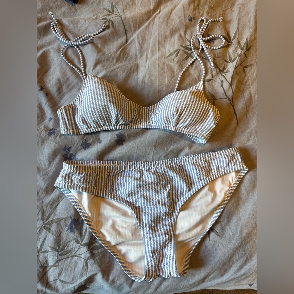 J. Crew Stripe Bikini